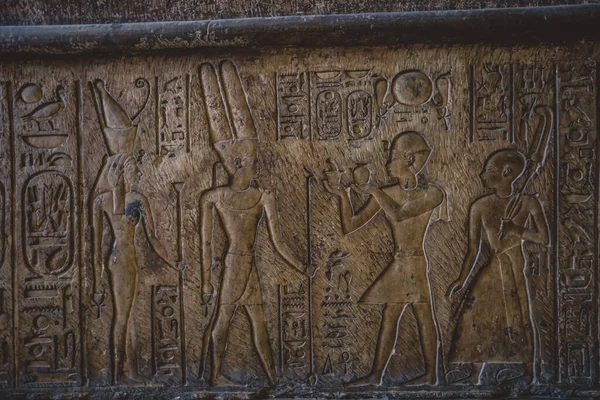 Kairo Ägypten November 2021 Interessante Antike Gemälde Und Stiche Mit — Stockfoto