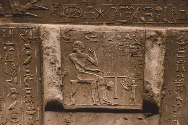 Kairo Ägypten November 2021 Interessante Antike Gemälde Und Stiche Mit — Stockfoto