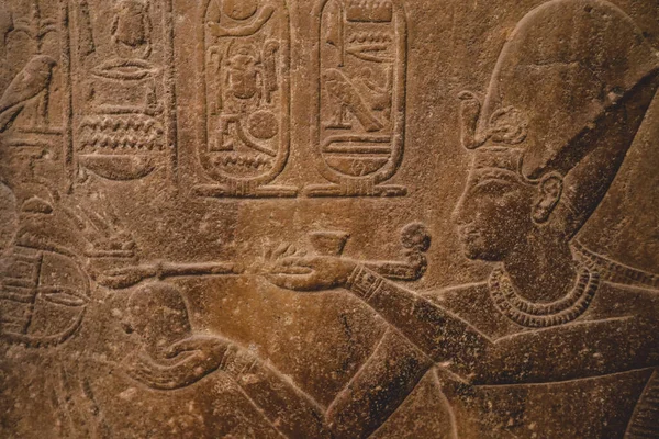 Kairo Ägypten November 2021 Interessante Antike Gemälde Und Stiche Mit — Stockfoto