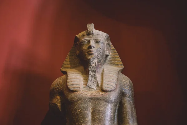 Каир Египет Ноября 2021 Года Вид Древние Каменные Статуи Каире — стоковое фото