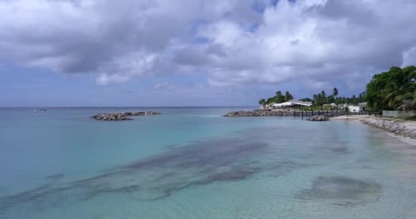 Vista Aérea Port Charles Marina Ilha Barbados — Vídeo de Stock