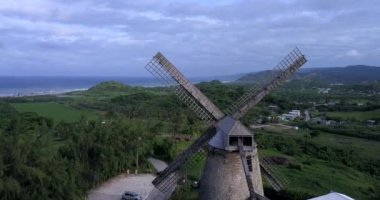 Morgan Lewis Şeker Fabrikasının havadan görünüşü, Barbados 'un doğası
