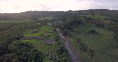 Morgan Lewis Şeker Fabrikasının havadan görünüşü, Barbados 'un doğası