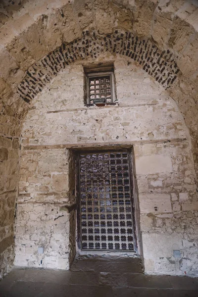 Interior View 15Th Century Defensive Fortress Citadel Qaitbay People Located — Stock Photo, Image