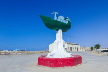 Berbera şehrinin etrafındaki Boş Somali Meydanı, Sokakları ve Binaları