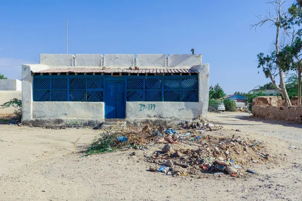 Berbera Somaliland November 2019 Interesting View Old Ruined Somalian Houses — 图库照片