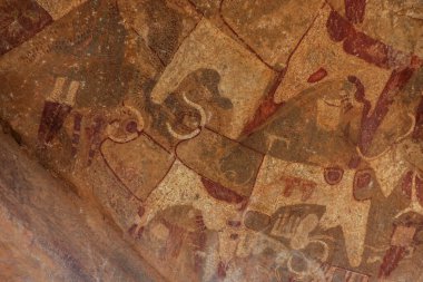Laas Geel mağara oluşumlarının şaşırtıcı İç Görünüm Resimleri - Afrika Boynuzu, Somaliland 'daki bilinen en eski mağara resimleri