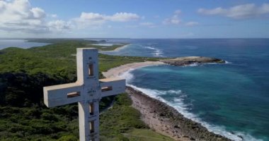 Guadeloupe 'un hava manzarası, Pointe des Chateaux