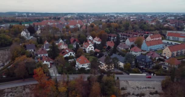 Landsberg Lech Airial View — ストック動画