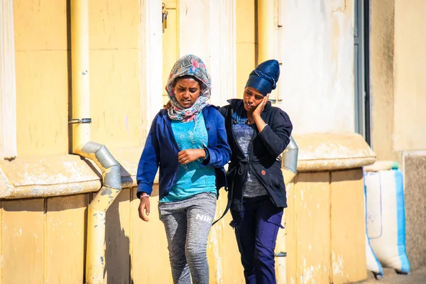 Asmara Eritrea November 2019 Local People Asmara Streets — стокове фото
