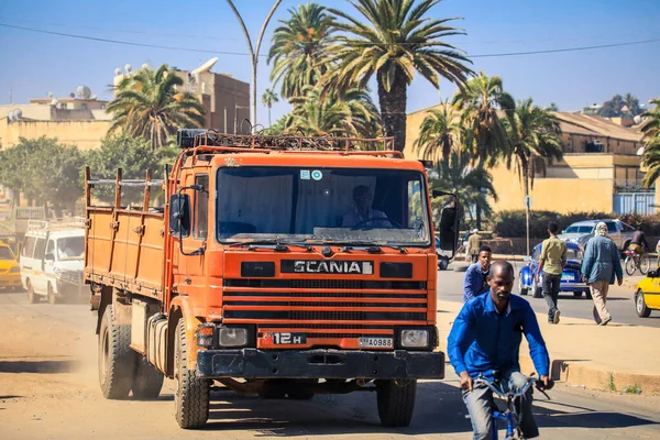 エリトリアのアスマラ 11月2 2019 アスマラの中心街の地元の人々の日常生活 — ストック写真