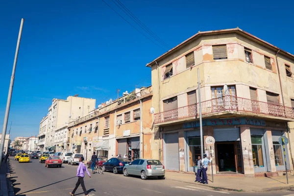 Asmara Eritrea Novembre 2019 Vita Quotidiana Della Gente Del Posto — Foto Stock