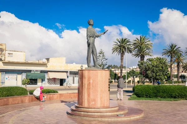 Asmara Eritrea 2019 November Alexander Pushkin Orosz Író Szobra Központi — Stock Fotó