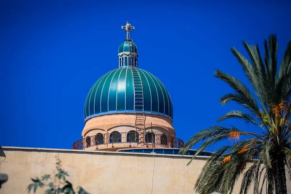 Vista Para Eparquia Católica Keren Eritreia — Fotografia de Stock