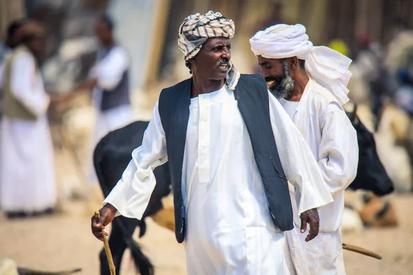 Keren, Eritre - 03 Kasım 2019: Meyve ve ve Sebze Pazarı yakınında yürüyen Eritre halkı