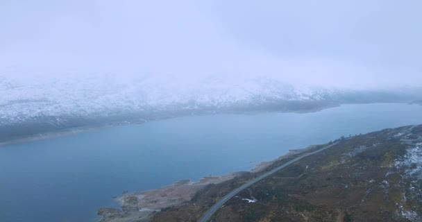 Naturaleza Invernal Las Tierras Altas Escocesas — Vídeos de Stock