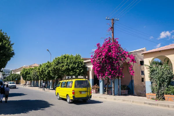 Keren Eritre Kasım 2019 Keren Şehri Şehir Manzarası — Stok fotoğraf