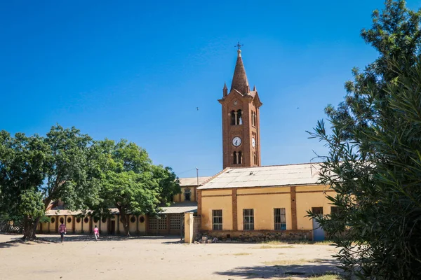 Vista Para Eparquia Católica Keren Eritreia — Fotografia de Stock