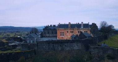 Stirling Kalesi 'nin hava manzarası, Antik İskoçya