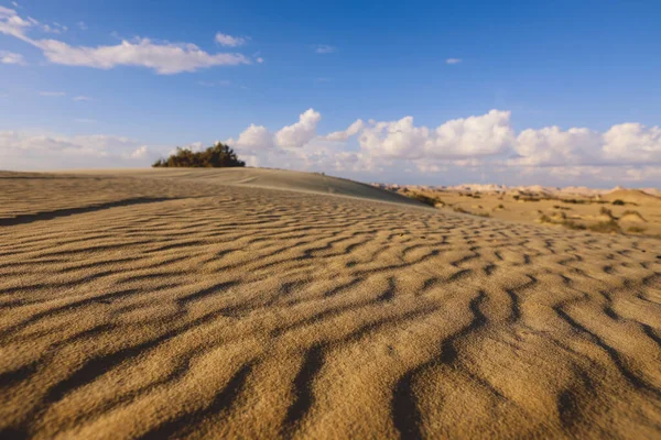 Landskap Utsikt Över Den Vita Öknen Skyddat Område Farafra Oasis — Stockfoto
