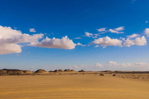 Sandy Hills Fehér Sivatag Védett Terület Nemzeti Park Farafra Oasis — Stock Fotó