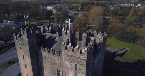Vue Aérienne Château Bunratty Irlande — Video