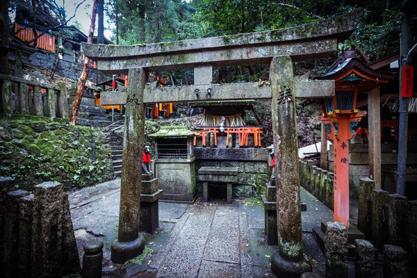 Kyoto Japão Janeiro 2020 Templo Santuário Fushimi Inari — Fotografia de Stock