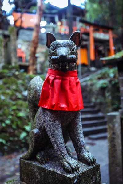 Kioto Japonia Stycznia 2020 Świątynia Fushimi Inari — Zdjęcie stockowe