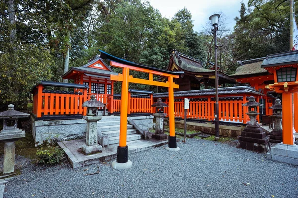 Киото Япония Января 2020 Года Храм Инари Фусими — стоковое фото