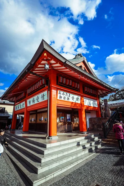 Kioto Japón Enero 2020 Templo Del Santuario Inari Fushimi —  Fotos de Stock