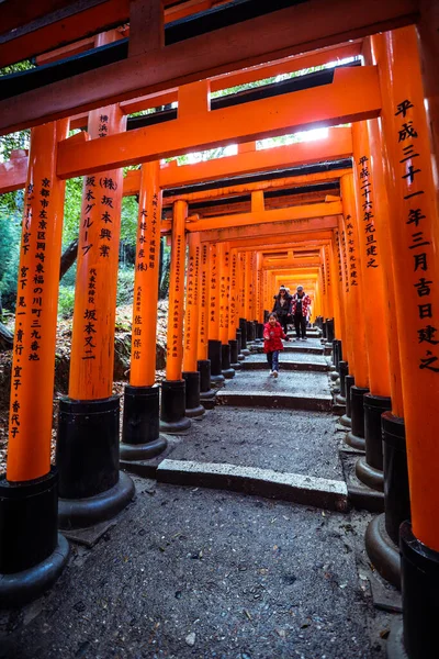 Kyoto Japan Januar 2020 Tempel Des Fushimi Inari Schreins — Stockfoto