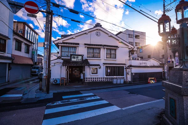 Япония Мацумото Января 2020 Года Вид Улицы Здания Мацумото — стоковое фото