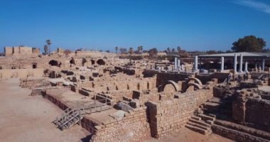 Caesarea Ulusal Parkı İsrail, Hava manzaralı