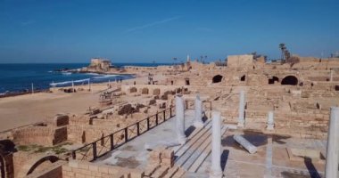 Caesarea Ulusal Parkı İsrail, Hava manzaralı