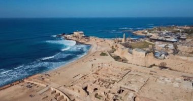 Caesarea Ulusal Parkı İsrail, Hava manzaralı