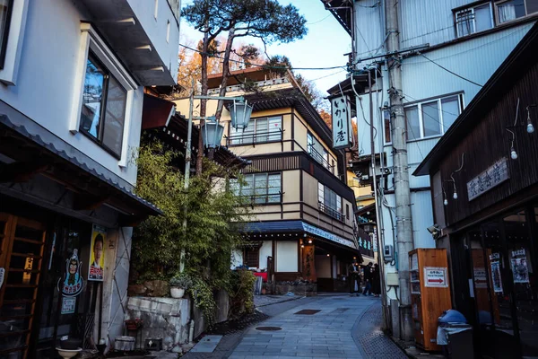 Yudanaka Japan January 2020 City Scape View Yudanaka Streets — Stock Photo, Image