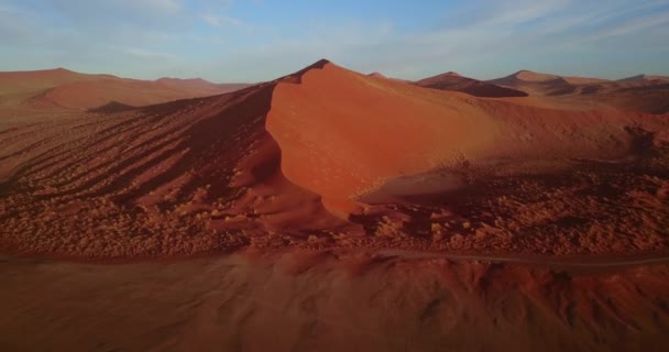 Paesaggi Del Deserto Del Namib Vista Aerea — Video Stock