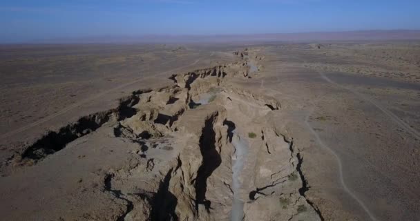 Canyon Sesriem Namibie Vue Aérienne — Video