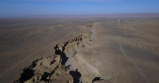 Canyon Sesriem Namibie Vue Aérienne — Video