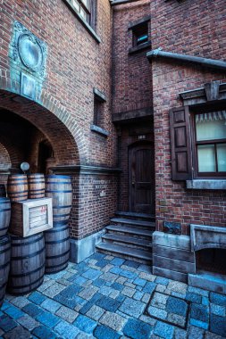 Osaka, Japonya - 11 Ocak 2020: Universal Studio Japan 'da Retro Style Wild West World