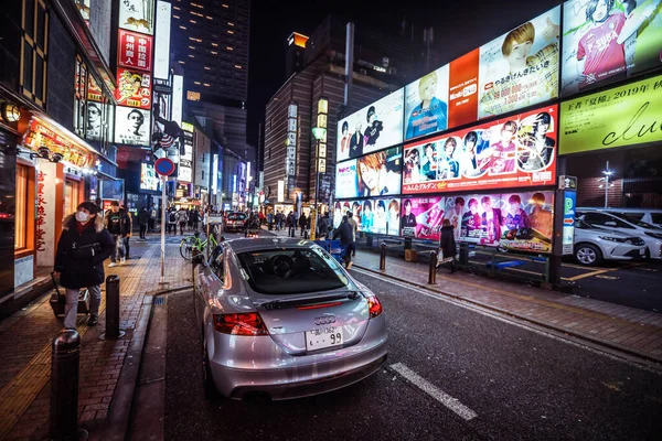 Tokyo Japan Januari 2020 Turister Och Lokalbefolkningen Går Den Vackra — Stockfoto