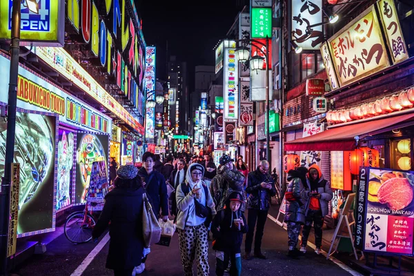 Tokyo Japan Januari 2020 Turister Och Lokalbefolkningen Går Den Vackra — Stockfoto