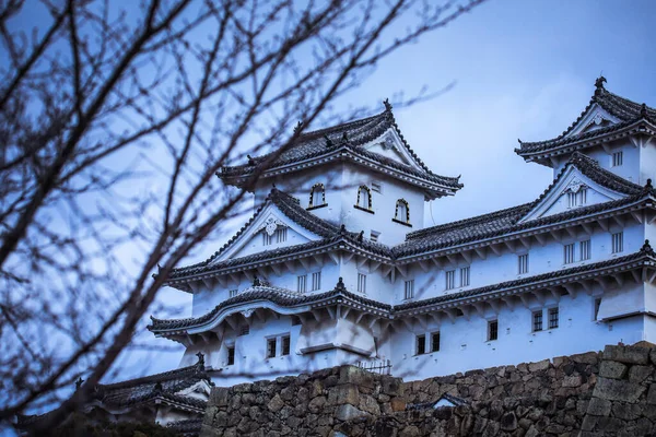 Himeji Japán Január 2020 Himeji Kastély Külső Nézet — Stock Fotó