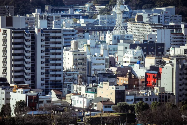 Himeji Giappone Gennaio 2020 Vista Panoramica Sulla Città Himeji Con — Foto Stock