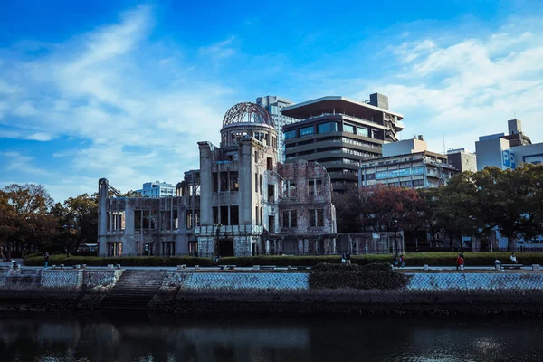 Ruinerna Atomkupol Hjärtat Hiroshima Japan — Stockfoto