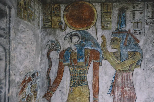 이집트 룩소르의 왕들의 골짜기에 파라오 이집트의 — 스톡 사진