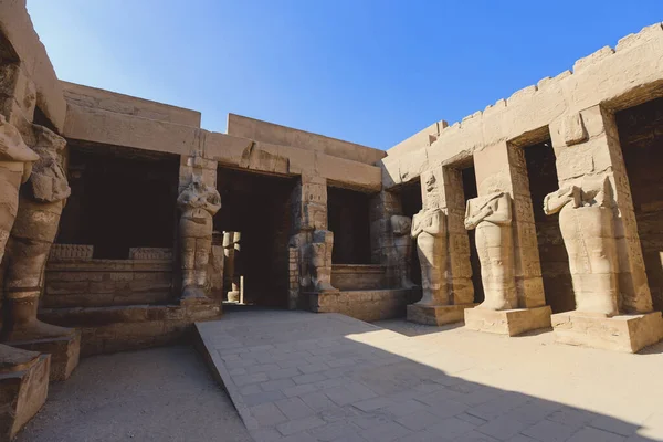 Till Hall Caryatids Karnak Temple Nära Luxor Egypten — Stockfoto