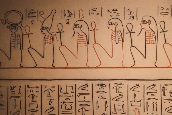 Luxor Egypt November 2020 Ancient Egyptian Exhibits Archaeological Mummification Museum — Stock Photo, Image