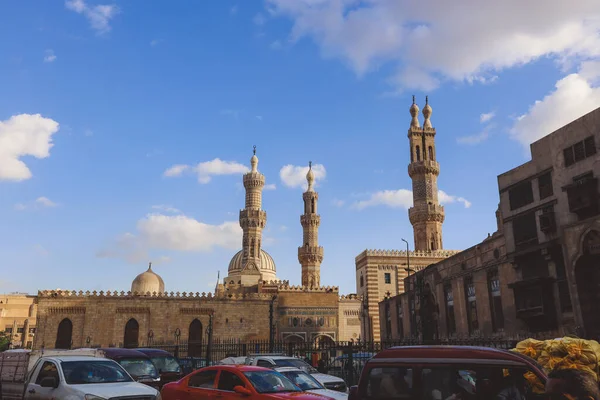 Cairo Egypt November 2020 Panoramic View Mosque Madrasa Sultan Hassan — ストック写真