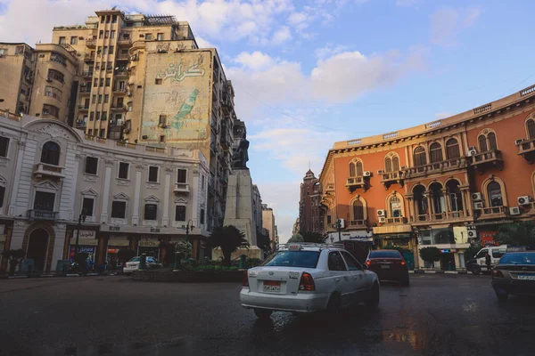 Kairó Egyiptom November 3030 Panorámás Kilátás Egyiptomi Fővárosra Nap Napján — Stock Fotó